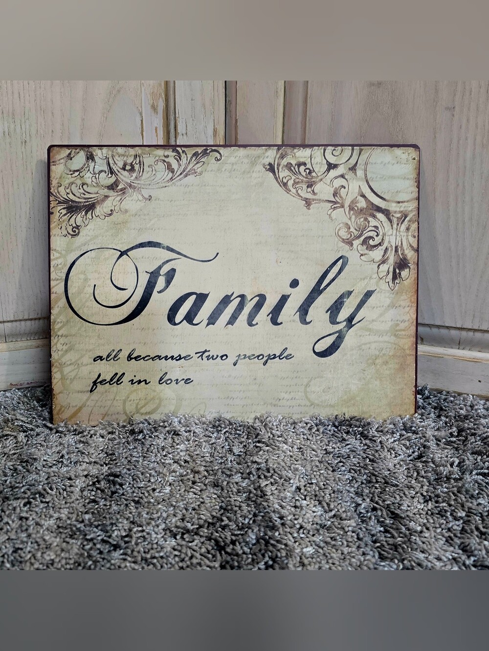 COMING SOON METAL Hobby Lobby Family Script Wall Art